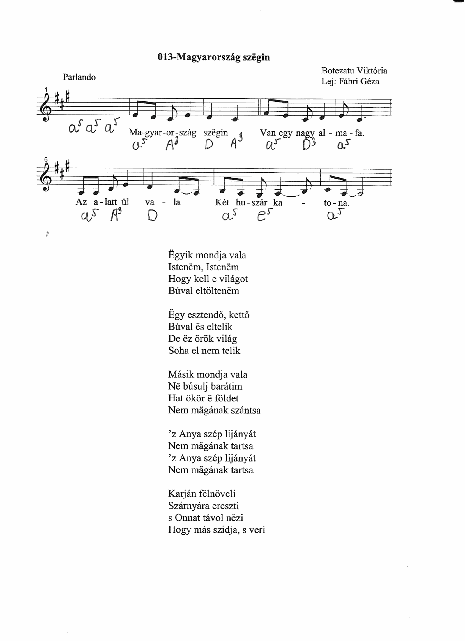 Kotta: Magyarország szegin